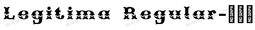 Legitima Regular字体转换 Legitima Regular字体转换